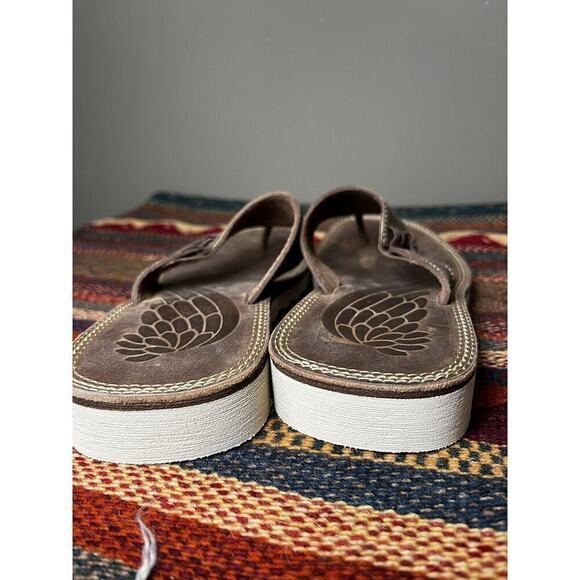Redwing Womens Leather Flip Flops Sz 7 - Picture 5 of 7
